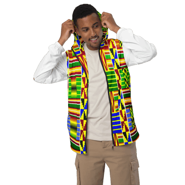 Men’s Kente windbreaker