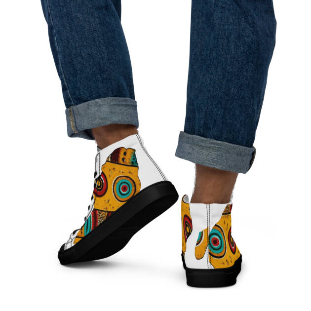 Men’s Issa high top canvas shoes