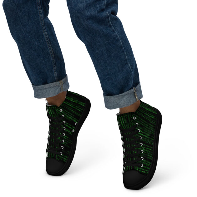 Men’s Matrix high top canvas shoes