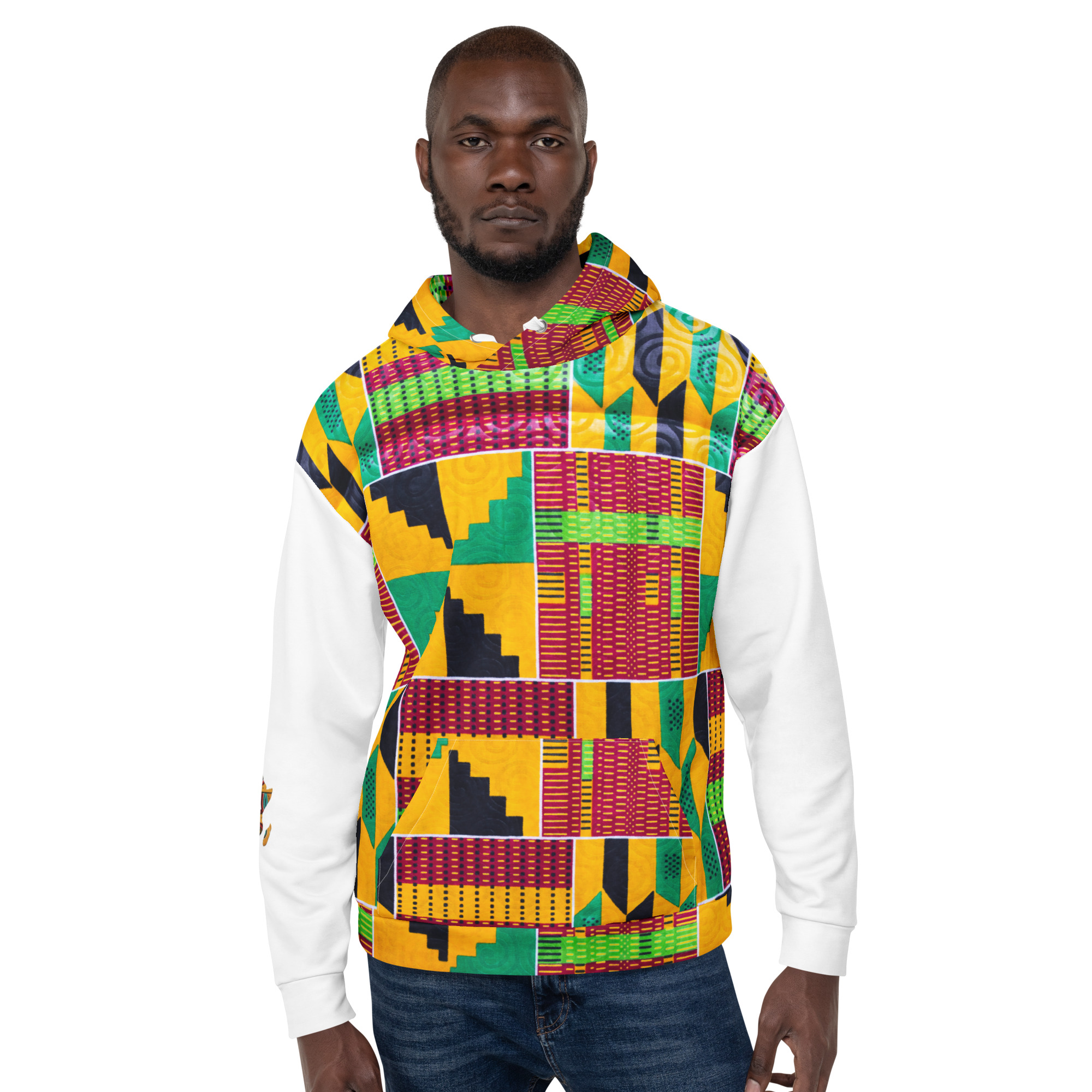 Kente Hoodie - Image 2
