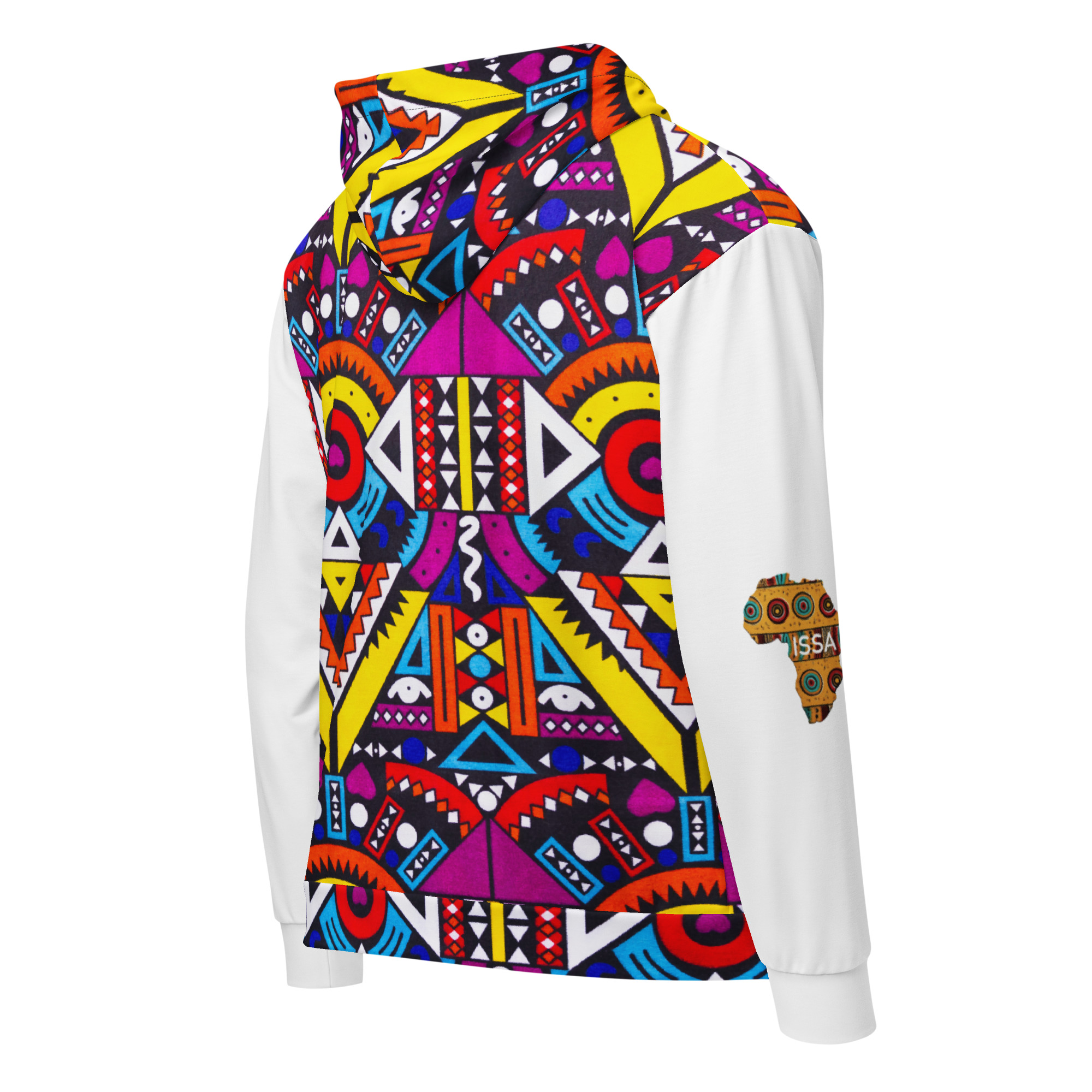 Afro-Electric Zip-Up Hoodie - Image 2