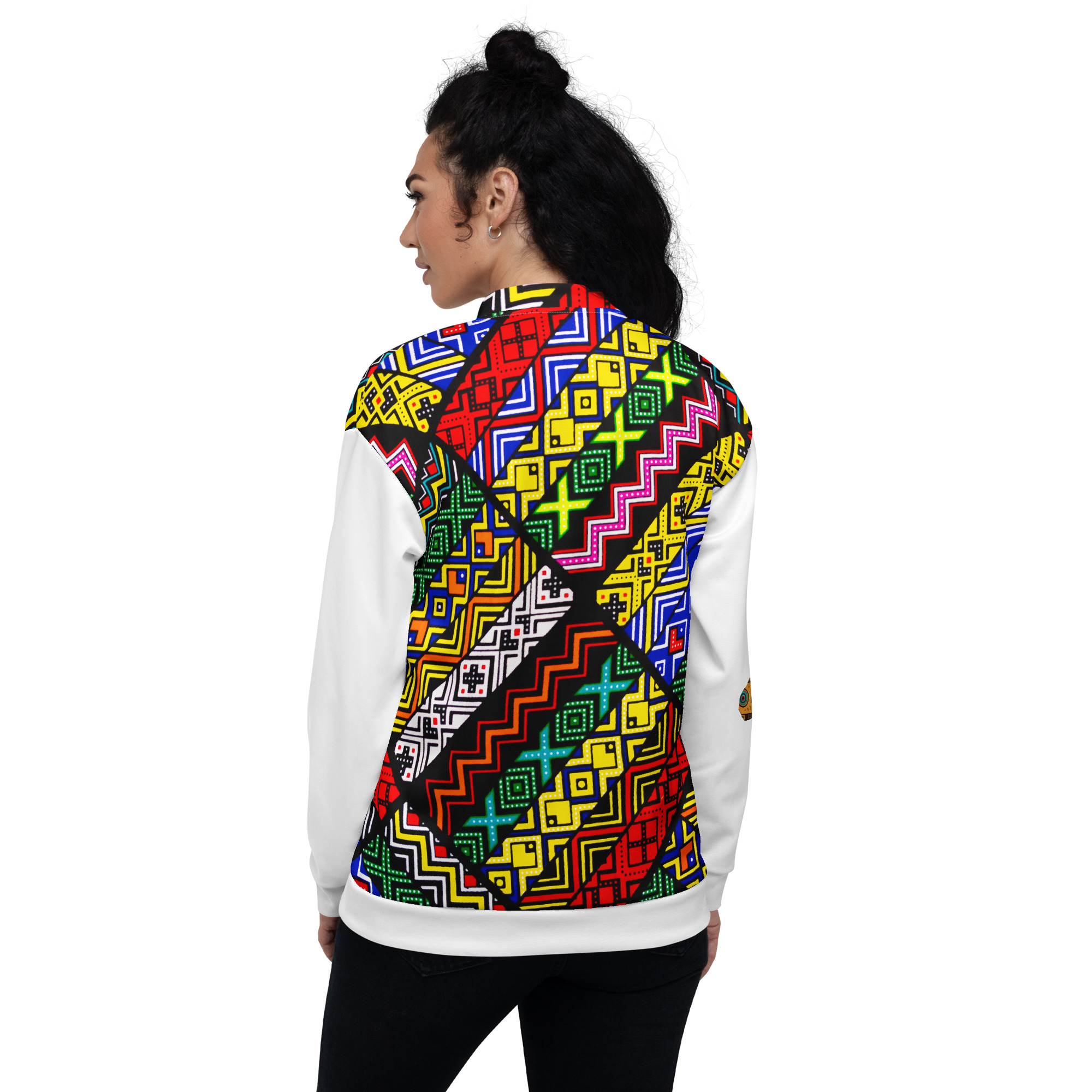 Ankara Bomber Jacket - Image 10