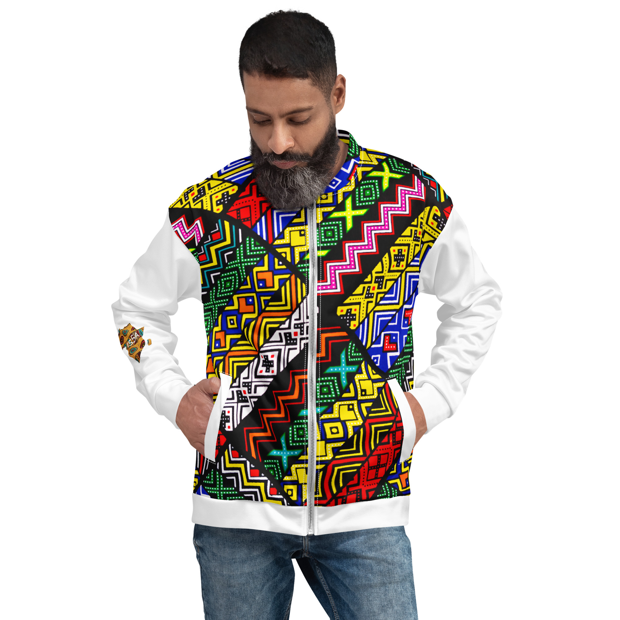 Ankara Bomber Jacket - Image 2