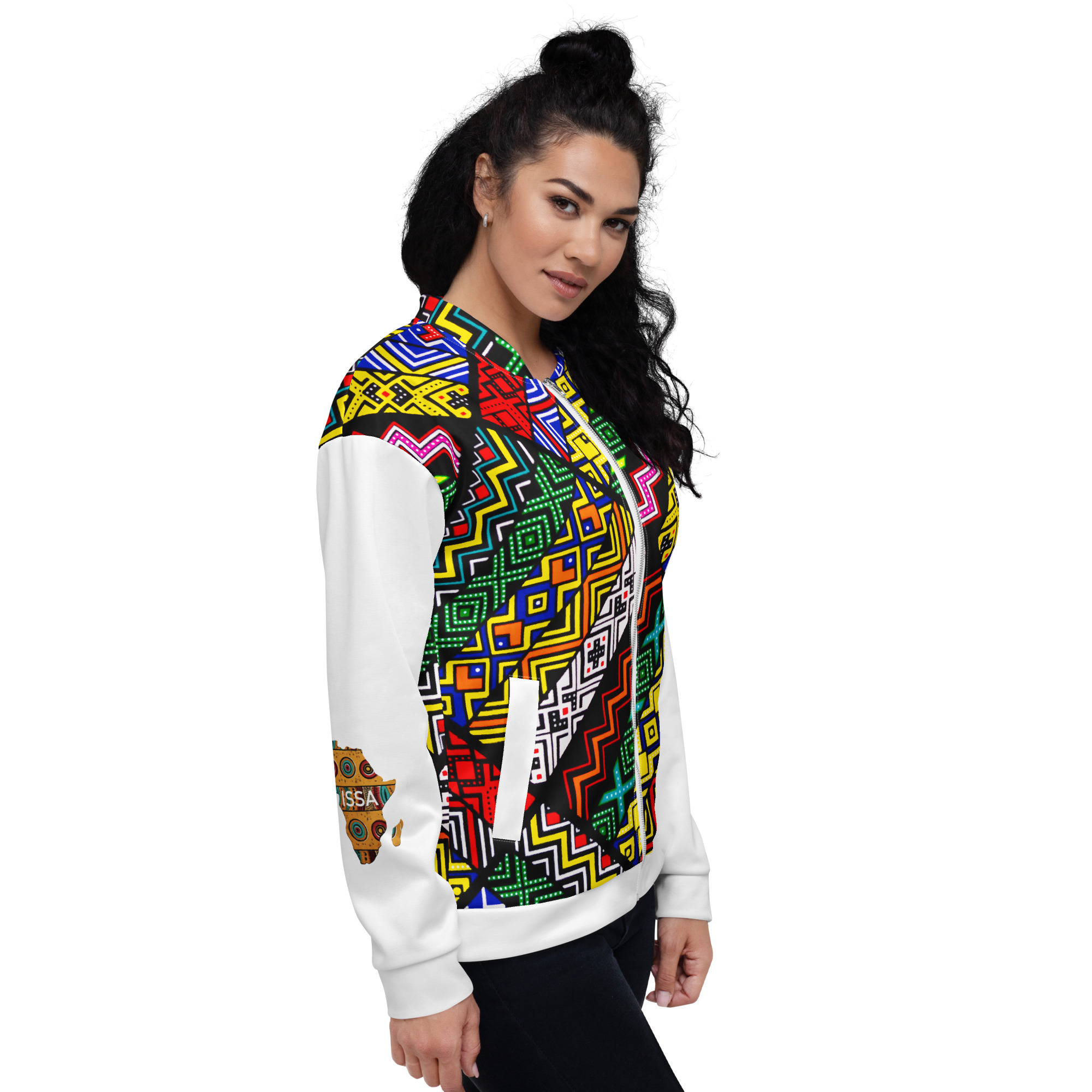 Ankara Bomber Jacket - Image 12
