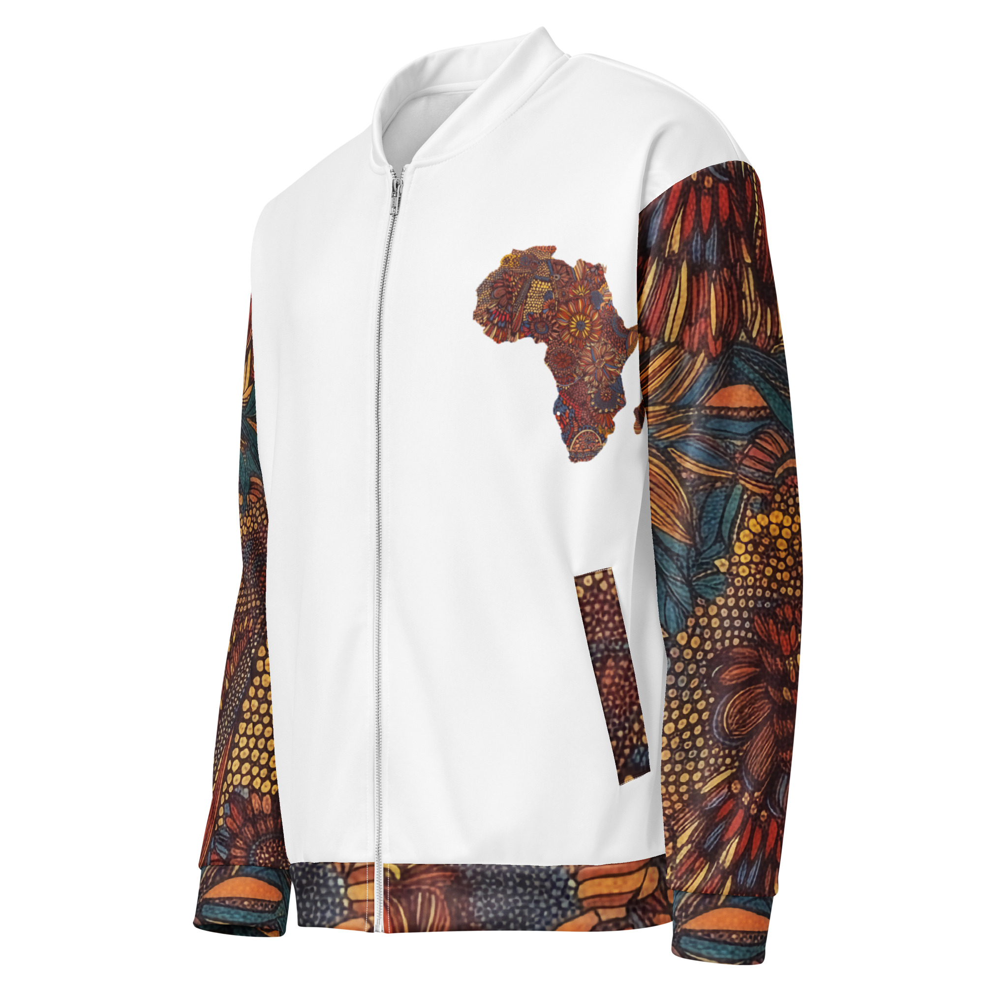 Safari Bloom Bomber Jacket - Image 6