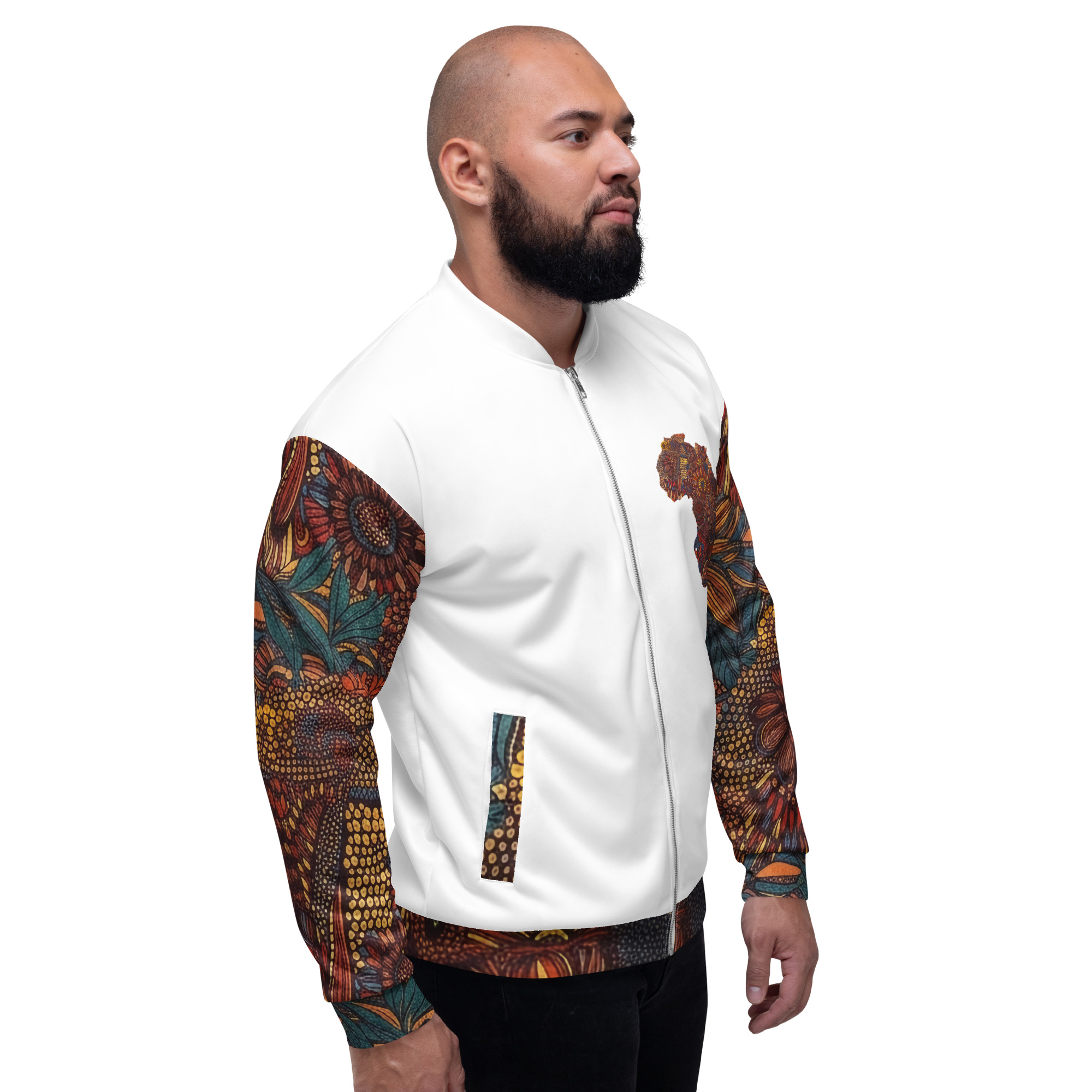 Safari Bloom Bomber Jacket - Image 2