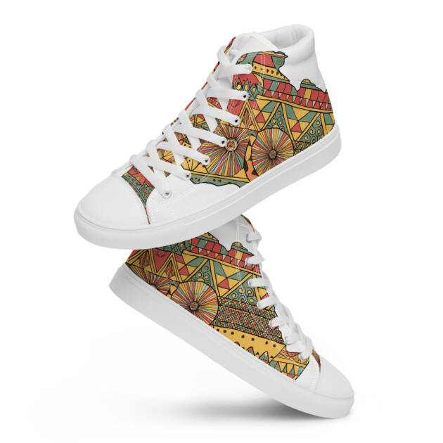 Sankofa men’s high top shoes