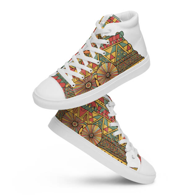 Sankofa Women’s high top  shoes