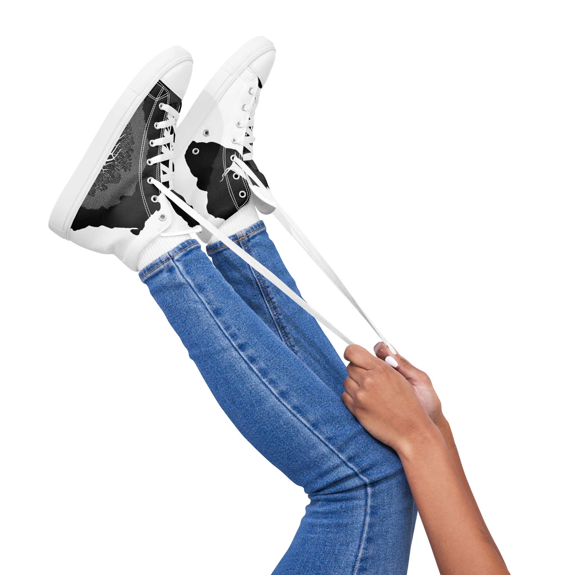 Pan-African Women’s high top shoes - Image 5